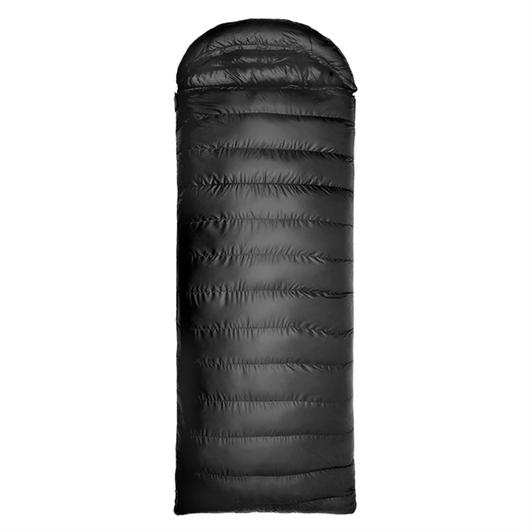 Outdoor Waterproof Goose Down Sleeping Bag Adult Portable Winter Camping Mountaineering Equipment Envelope Sleeping Bag