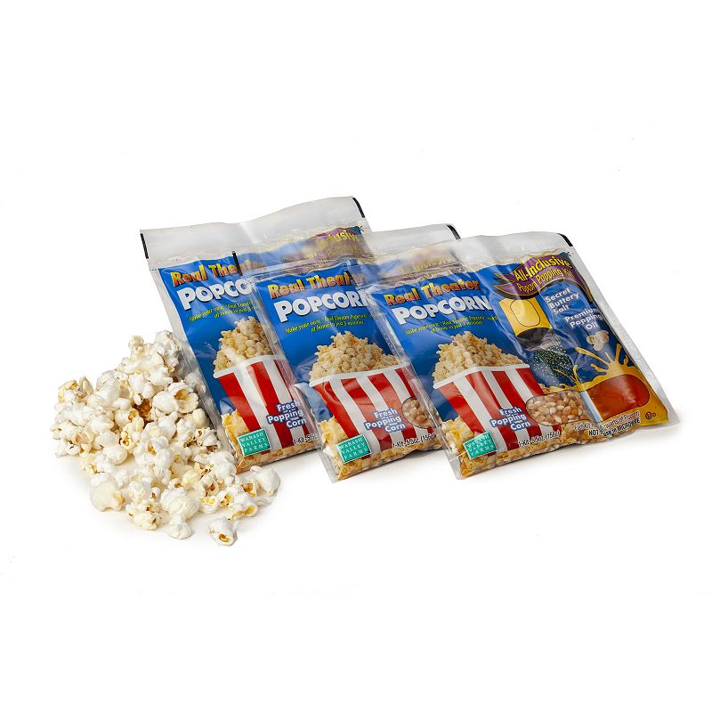 Wabash Valley Farms Whirley-Pop Popcorn and Seasoning Sampler Starter Box