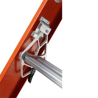 Werner 40 ft. Fiberglass D-Rung Extension Ladder with 300 lbs. Load Capacity Type IA Duty Rating D6240-2