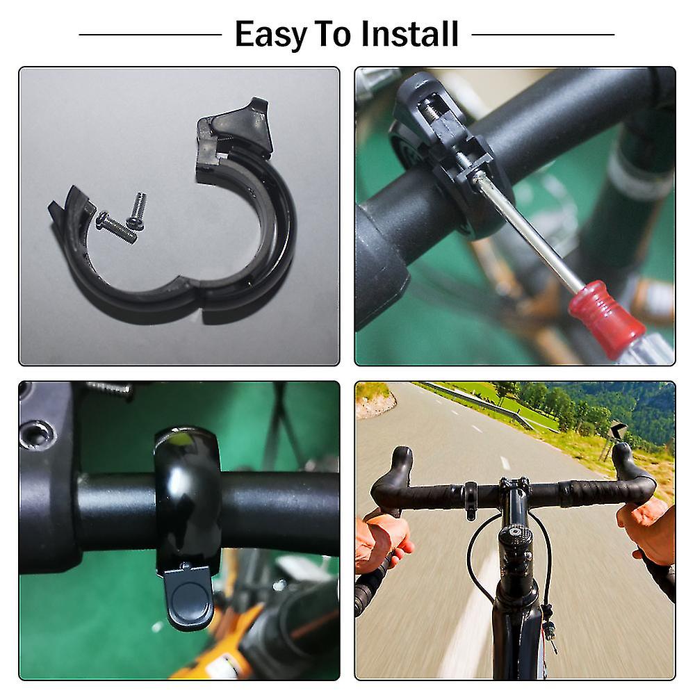 Bike Bell Bicycle Ring Bell With Loud Crisp Clear Sound For Mountain Bike Road Bike Electric Bike