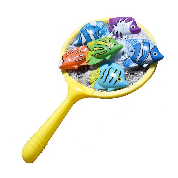 Colorful Weighted Fish Catching Water Game