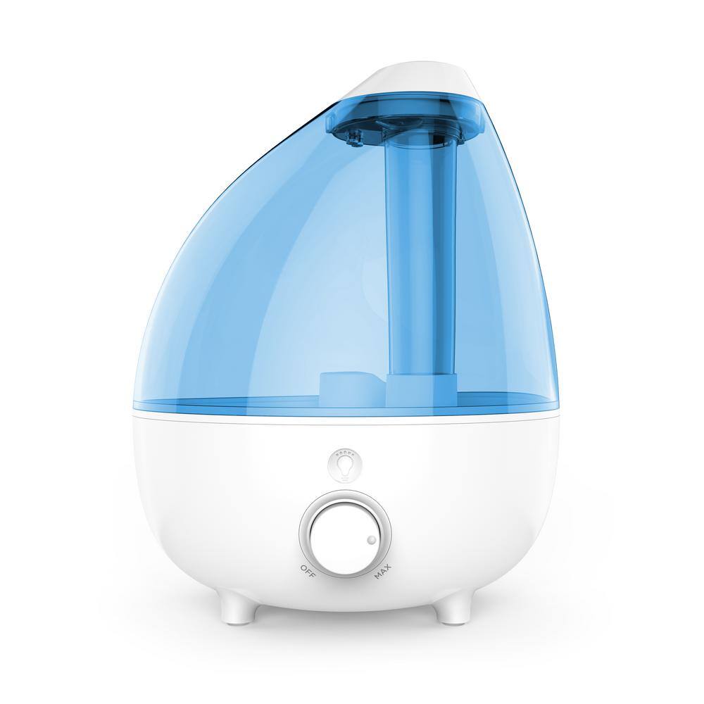 Pure Enrichment Extra-Large Ultrasonic Cool Mist Humidifier with Optional Night Light for 24-Hour Use PEHUMLRG-RT1