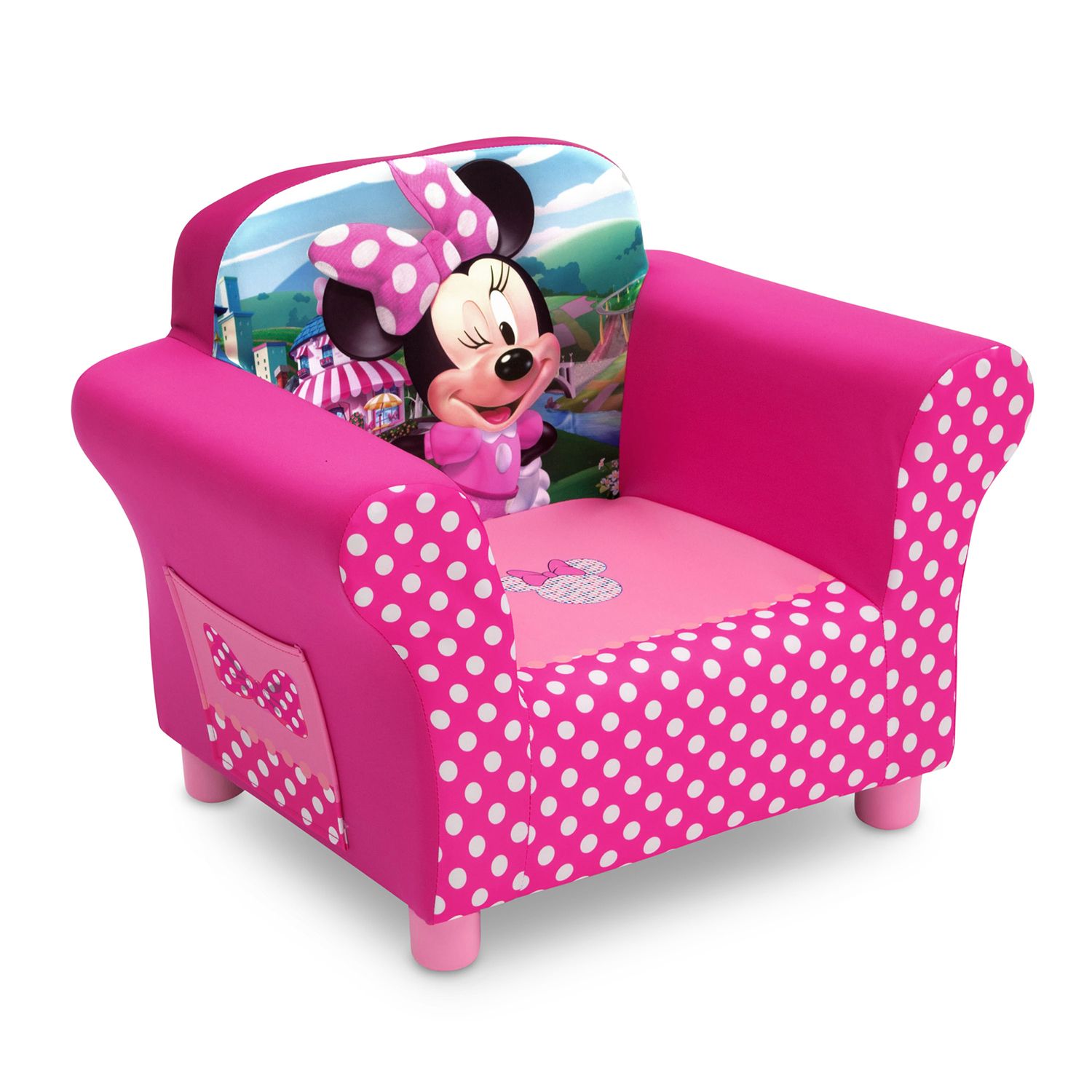 Disney's Minnie Mouse Upholstered Chair by Delta Children