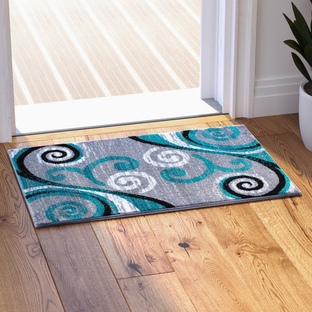 Masada Rugs Area Rug With Modern Contemporary Design 1100