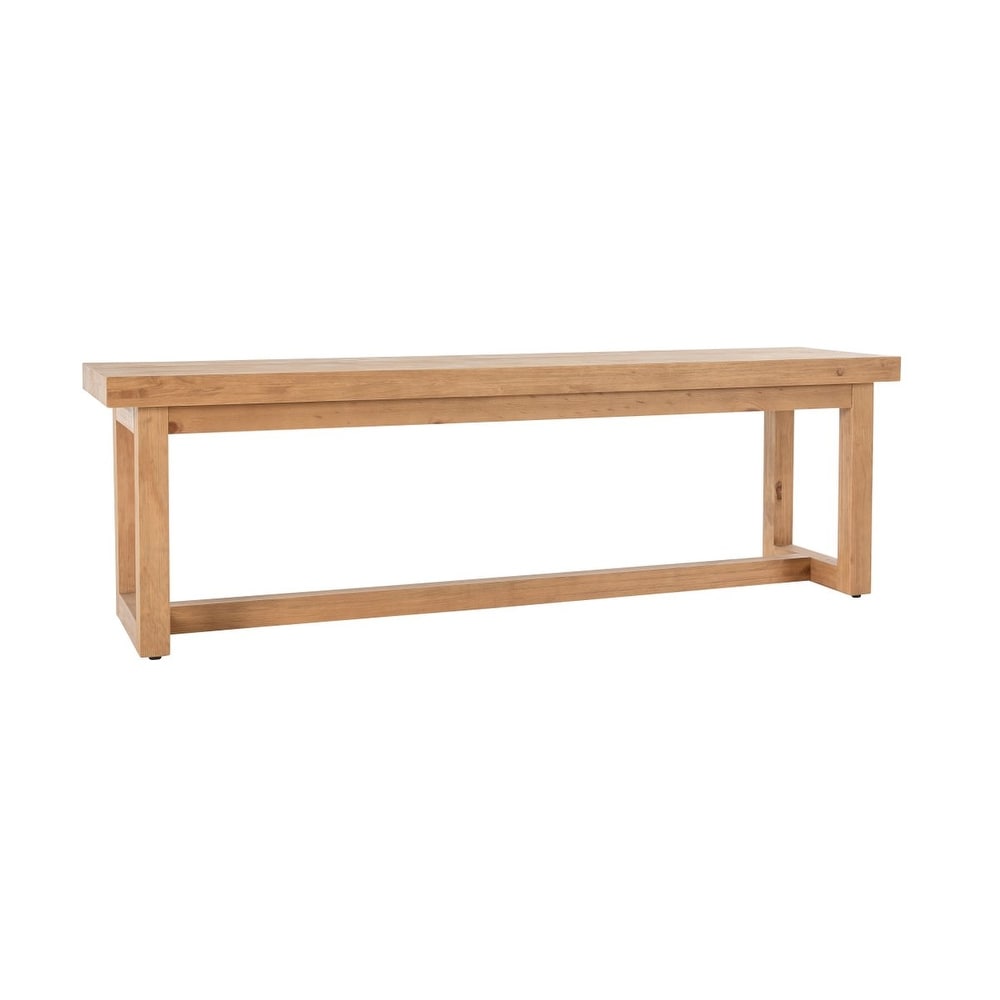 Fenmore Dining Bench Natural by Kosas Home