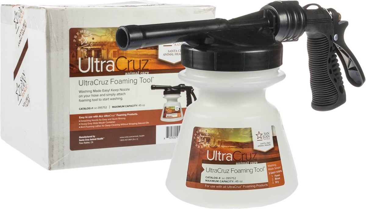 UltraCruz Foaming Horse Grooming Tool