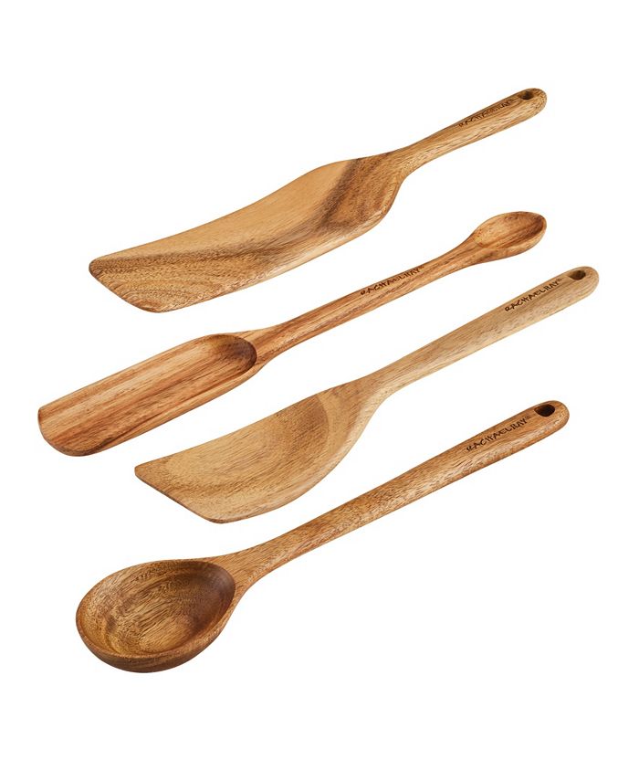 Rachael Ray Tools and Gadgets Wooden Kitchen Utensils， Set of 4