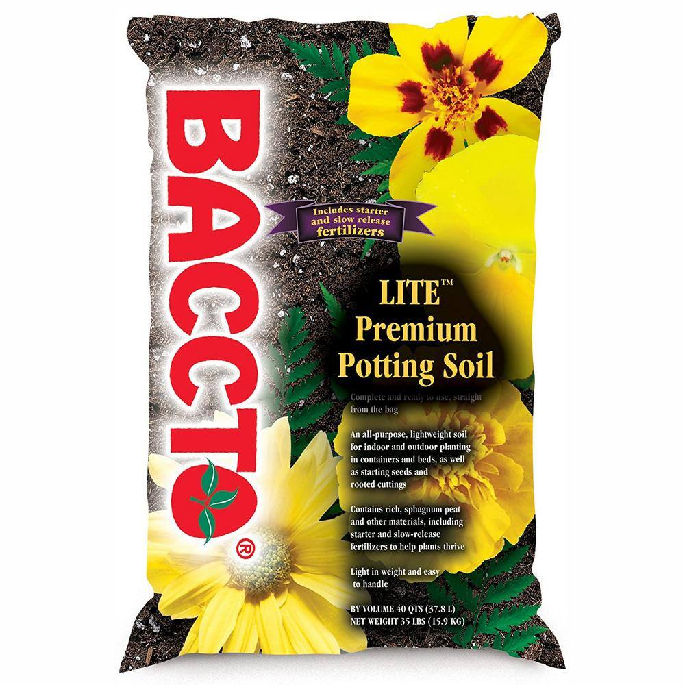 40 Qt. Baccto Lite Premium Indoor Outdoor Potting Soil Bag 1440P