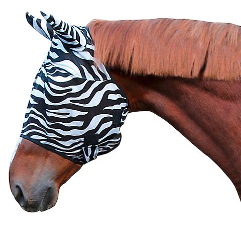 Fly Mask Zebra Pony