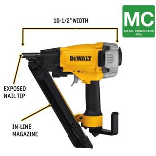 DW 35-Degree Pneumatic Metal Connector Nailer DWMC150