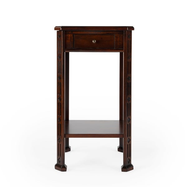 Moyer Wood Side Table with Storage