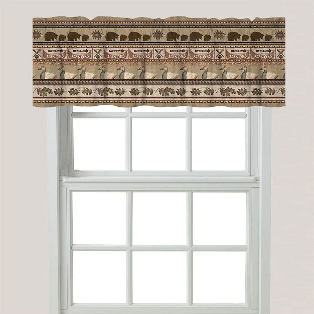 Laural Home Lodge Look Window Valance