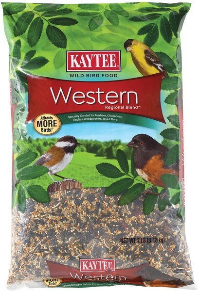 Kaytee Western Regional Blend Wild Bird Food， 7-lb bag