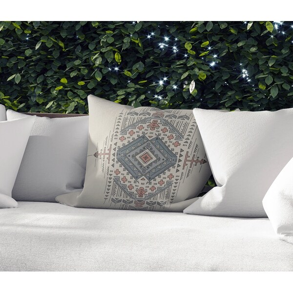 ZINA IVORY Indoor|Outdoor Pillow By Kavka Designs