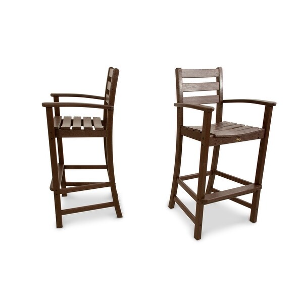 Trex Outdoor Furniture Monterey Bay 2Piece Bar Chair Set