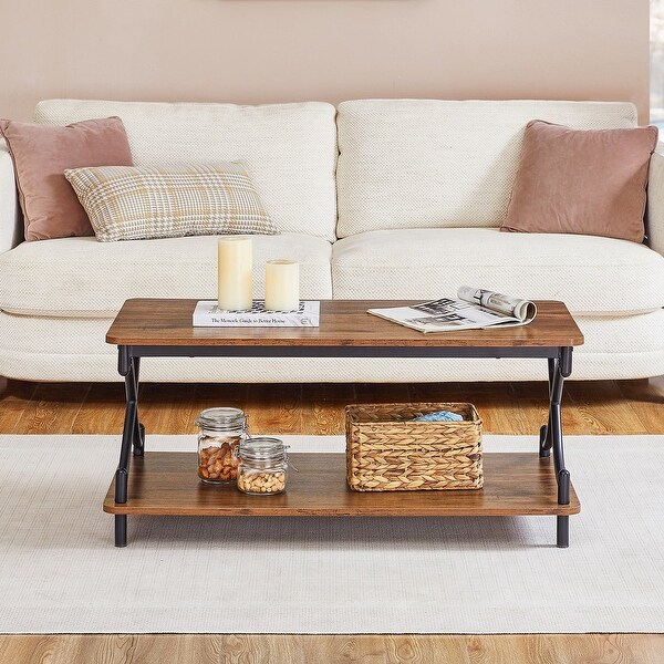 Modern 3 Piece Coffee Table and Side Table Set of 2