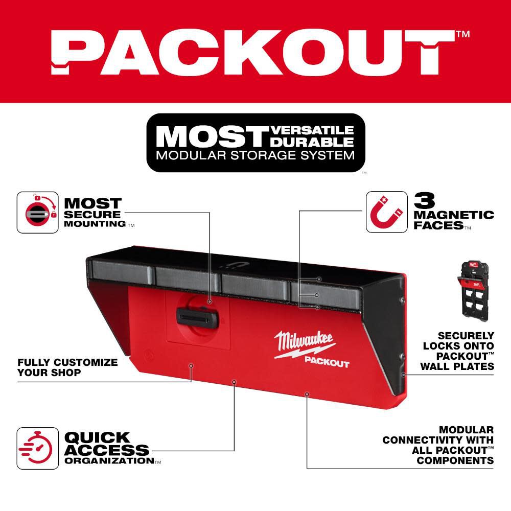 Milwaukee PACKOUT Magnetic Rack 48-22-8346 from Milwaukee