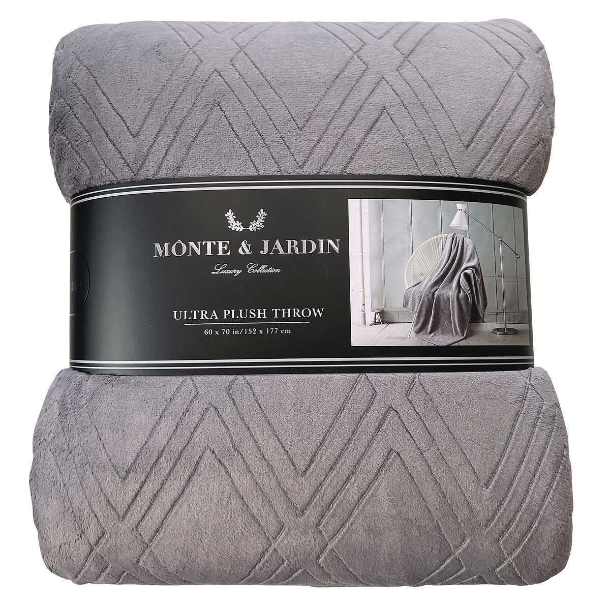 Monte and Jardin Ultra Plush Throw