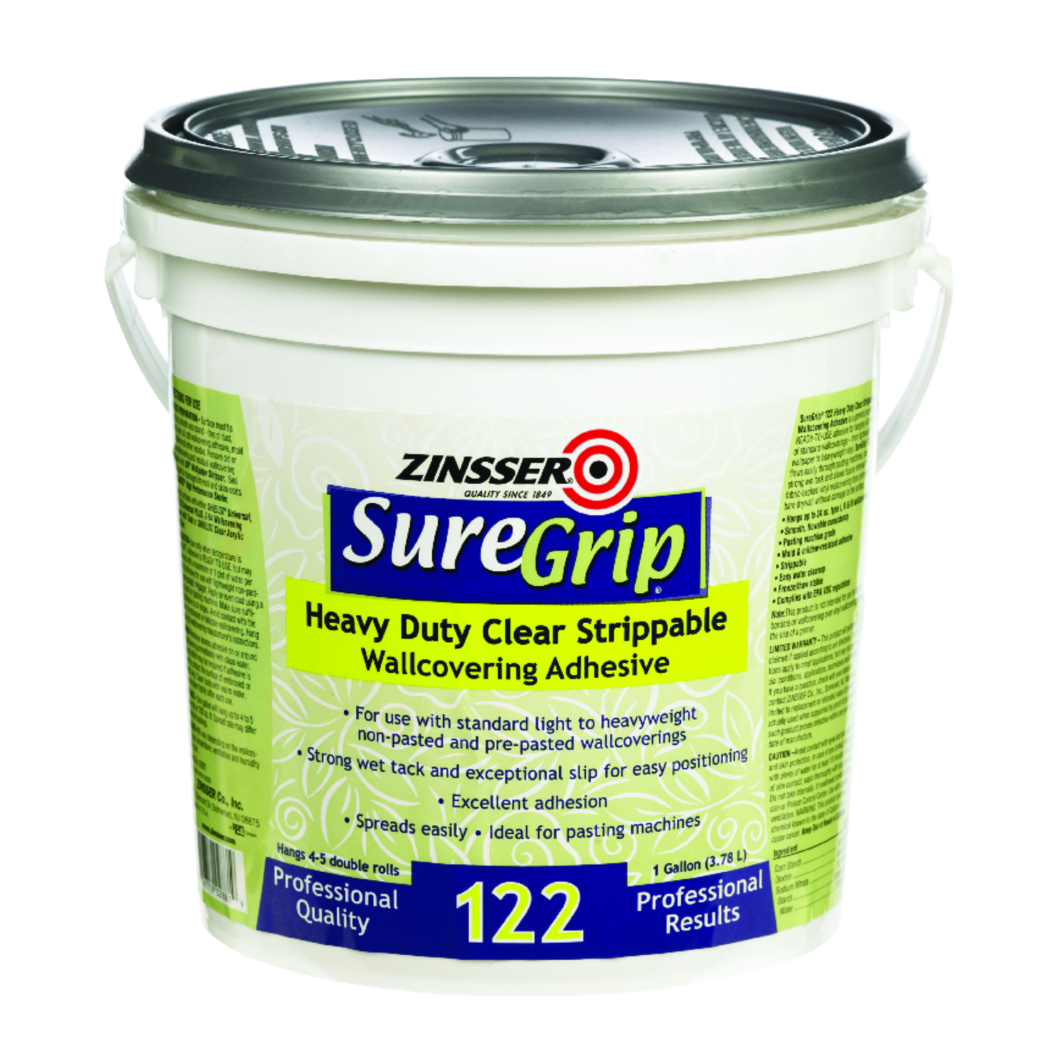 Zinsser SureGrip 122 High Strength Adhesive 1 gal