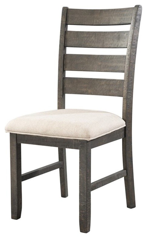 Picket House Furnishings Sullivan Side Chair in Dark Ash (Set of 2)   Transitional   Dining Chairs   by Homesquare  Houzz