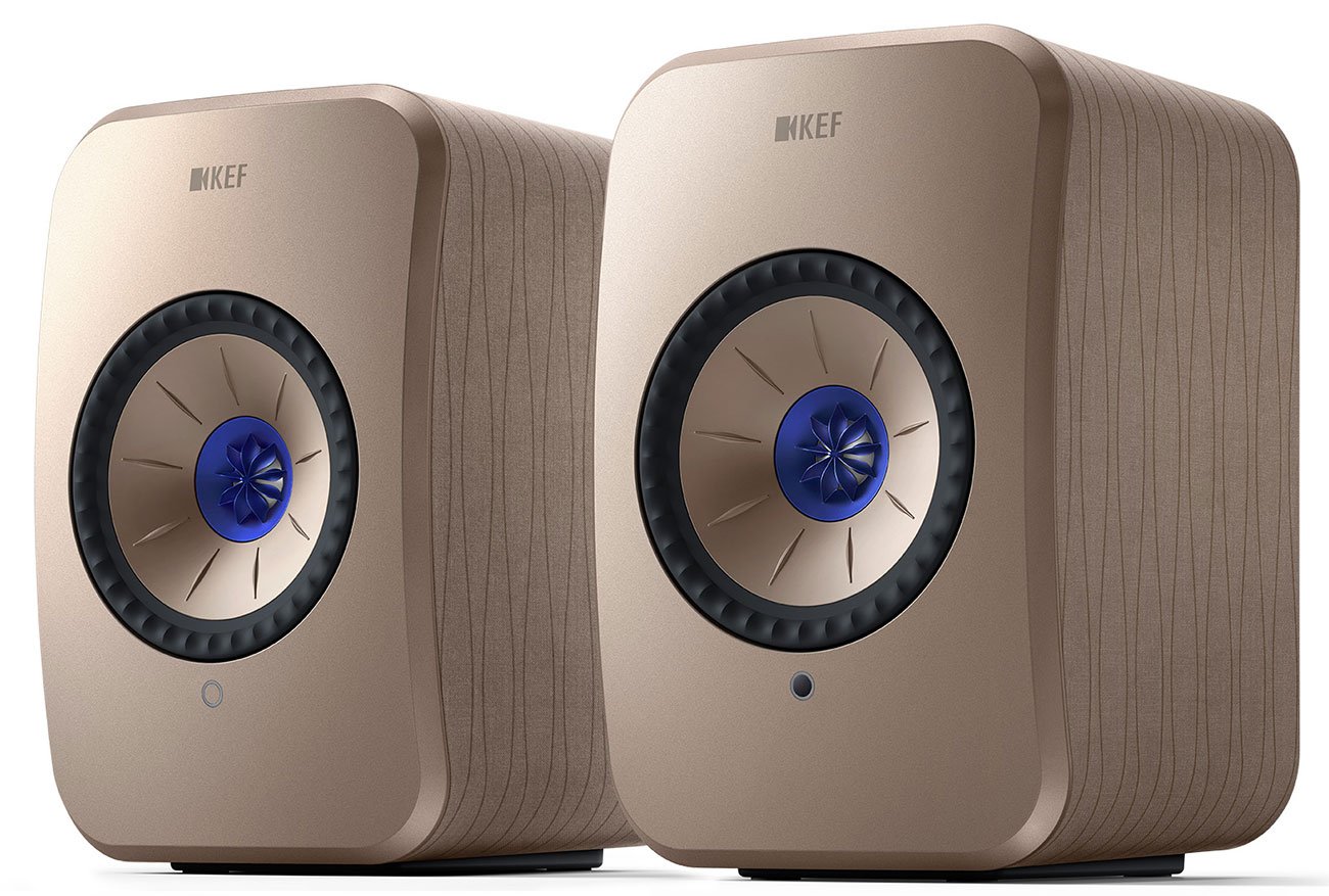 KEF LSX II Soundwave Wireless Bookshelf Speakers (Pair)