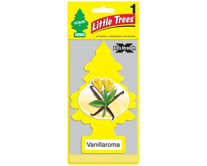 Little Tree Air Freshener Vanillaroma X-tra Strength 1 pack