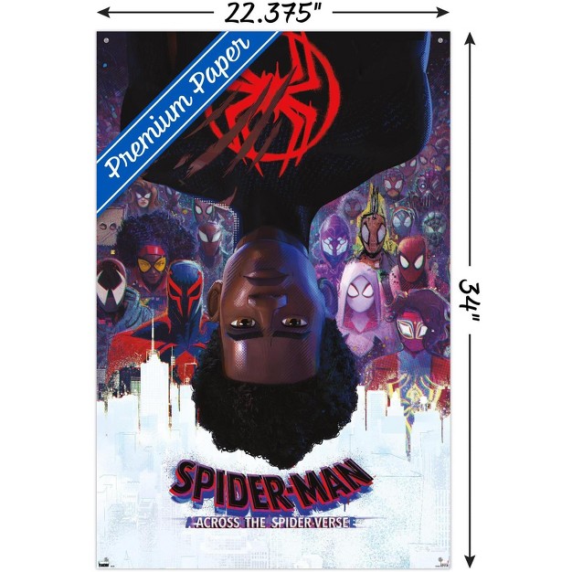 Trends International Marvel Spider man Across The Spider verse Official One Sheet Unframed Wall Poster Prints