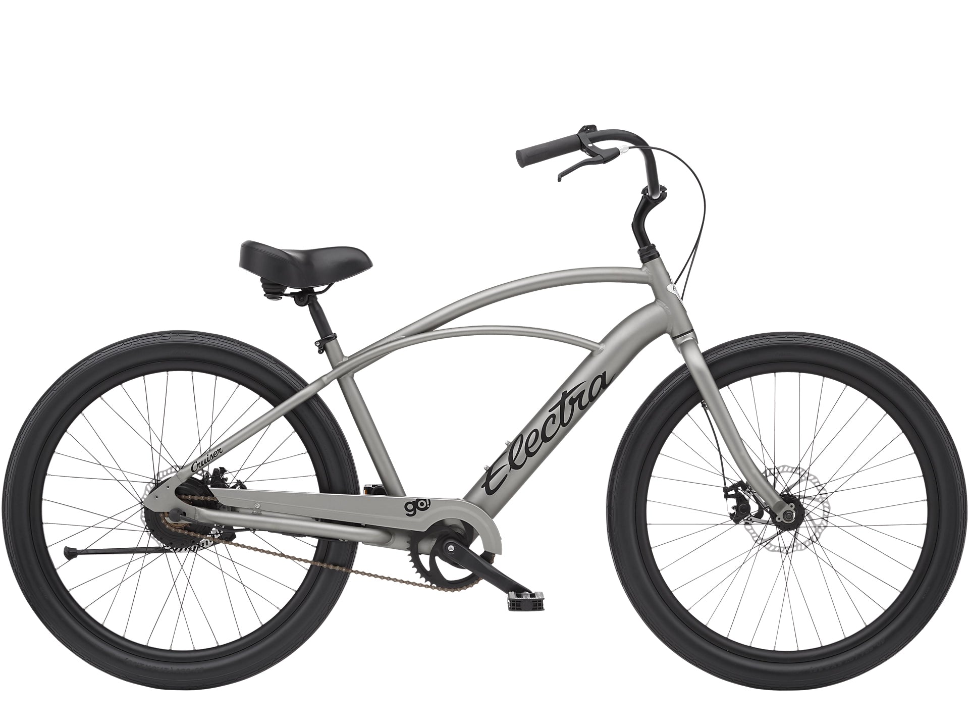 Electra Cruiser Go! Step-Over Bike - Matt Titanium - 2022