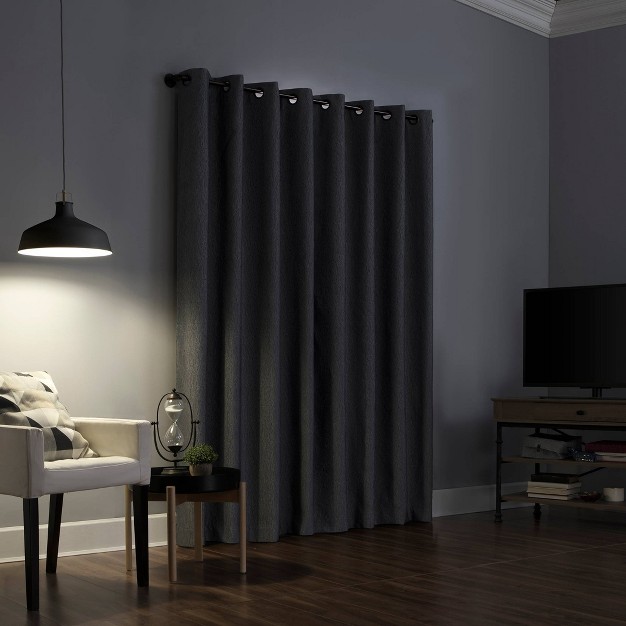 Noir Dimensional Thermal Extreme 100 Blackout Grommet Curtain Panel Sun Zero