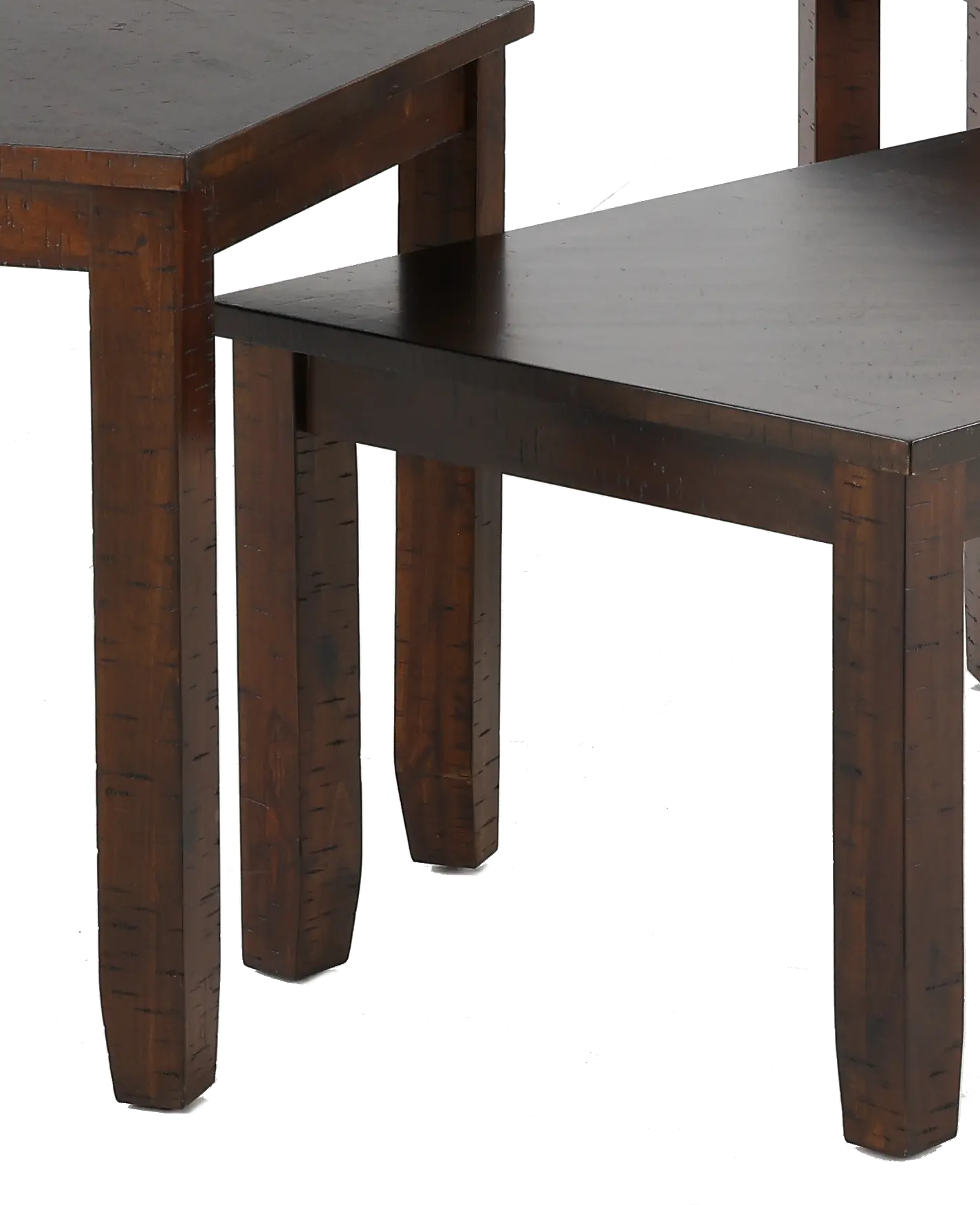 Jax Walnut Brown Table Group， Set of 3