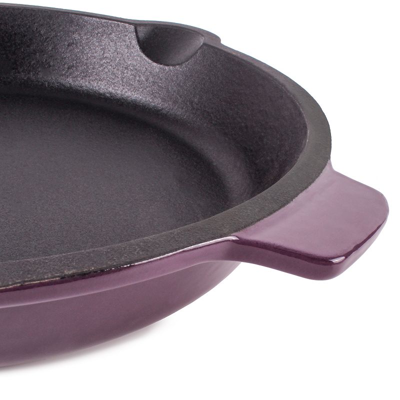 BergHOFF Neo 2-pc. Cast-Iron Frypan and Grill Pan Set