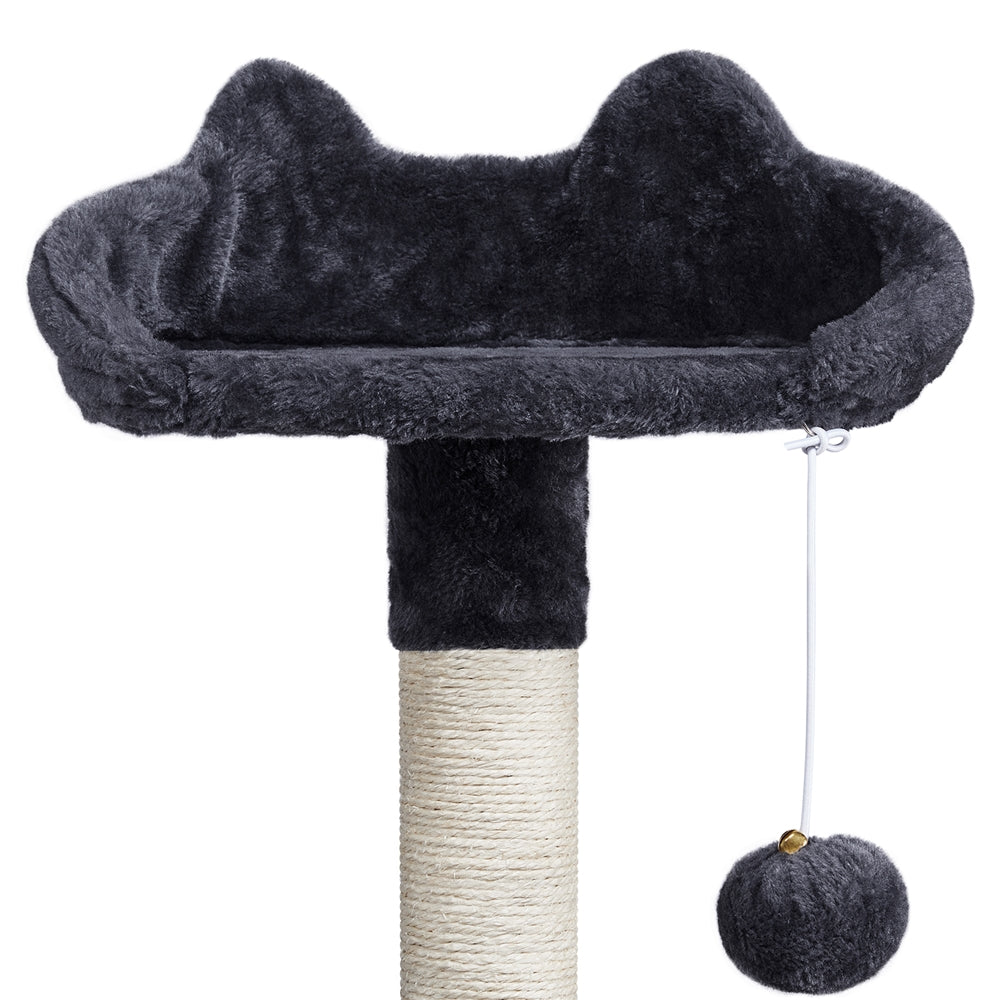 Yaheetech 64'' Multi-level Cat Tree Cat Tower， Black