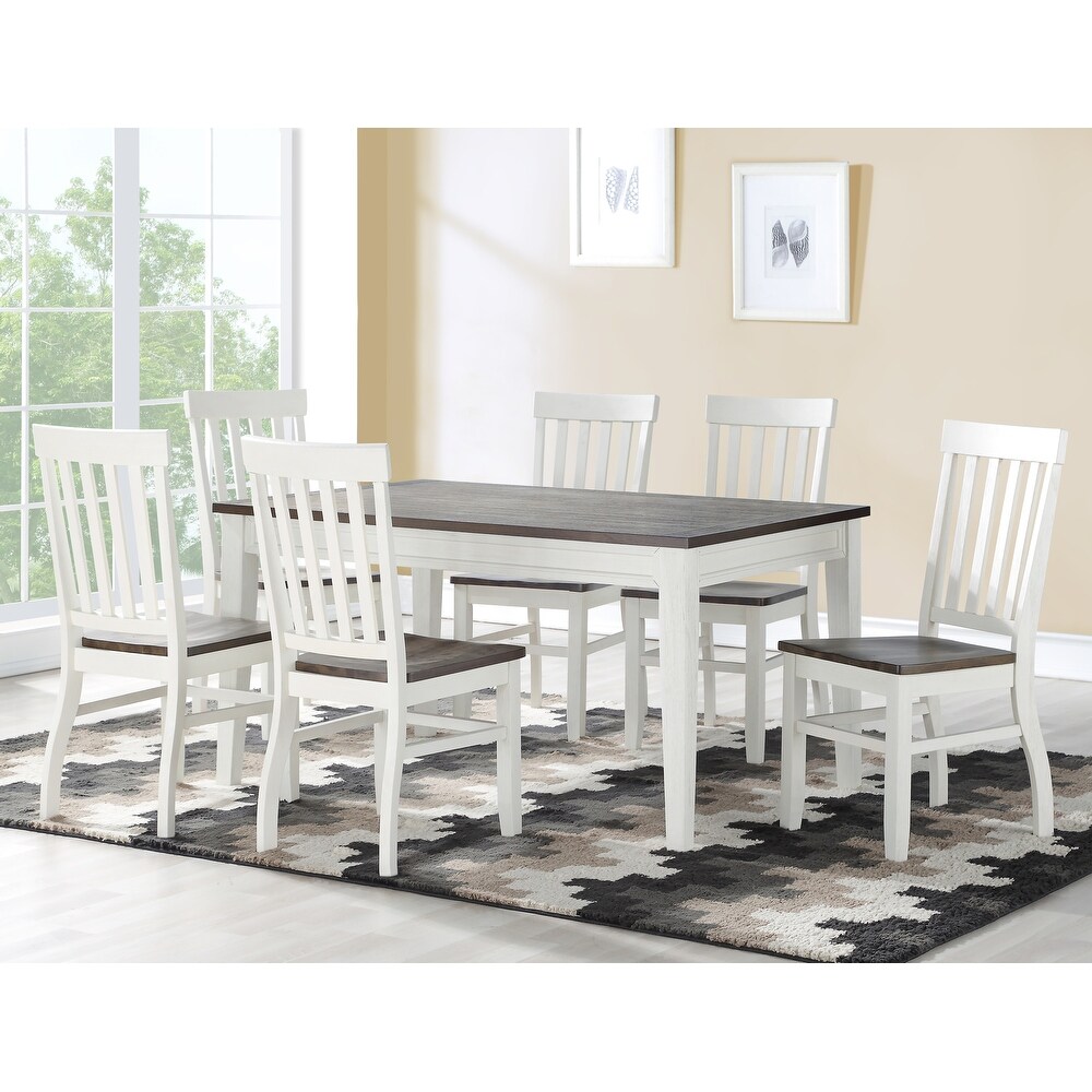 Crestwood Two Tone Farmhouse Dining Set by Greyson Living