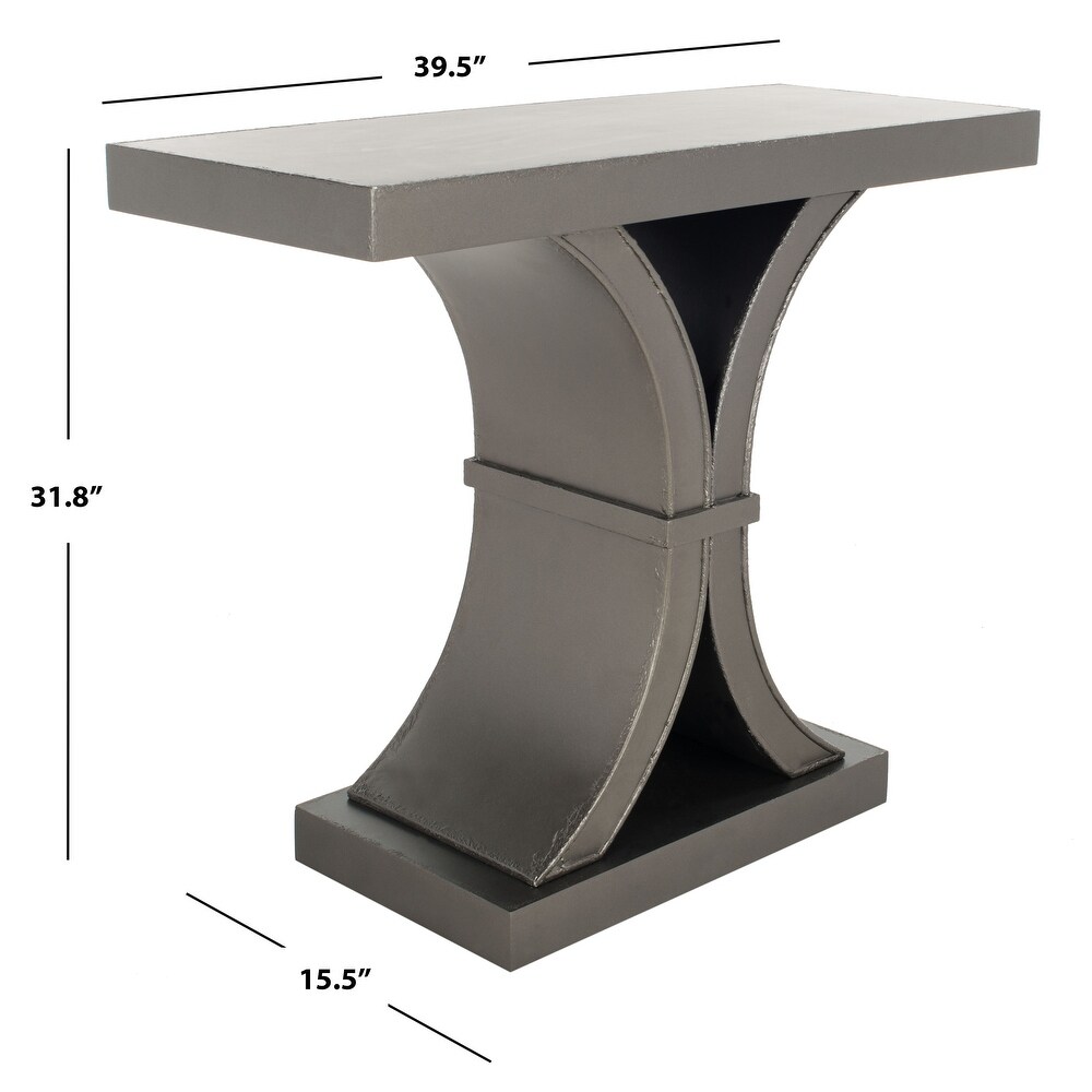 Distressed Black SAFAVIEH Dryden Console.   40\