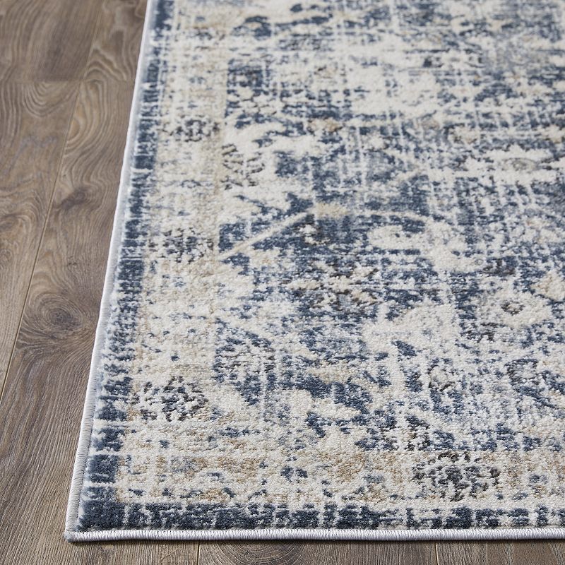 Loomaknoti Kehleigh Azb Blue Area Rug