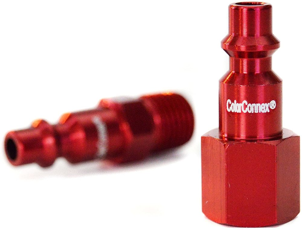 1/4 In. NPT Quick Connect Hose Type D Coupler and Plug 14 Piece Kit