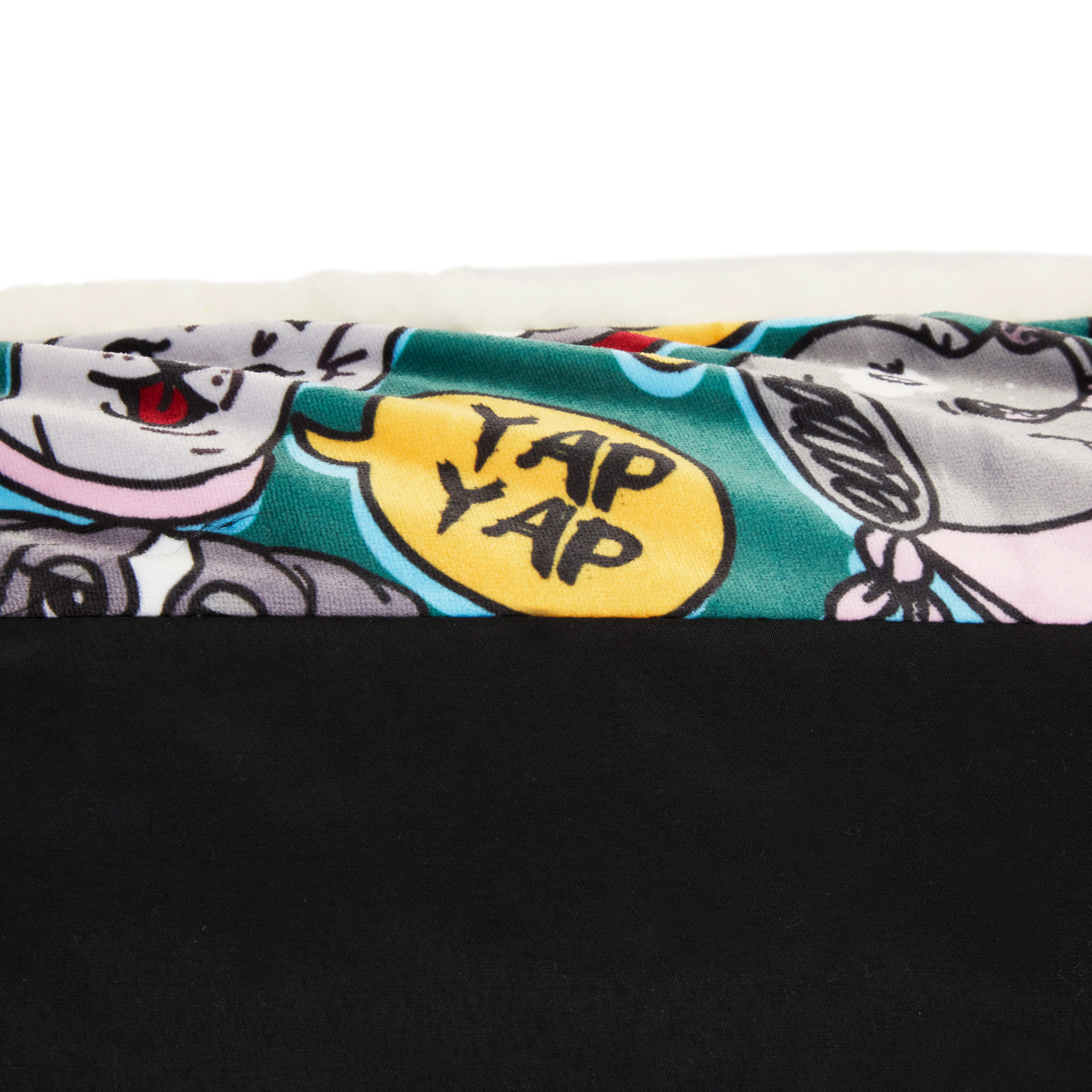 BOBS from Skechers Multicolor Comic-Printed Lounger Dog Bed， 32