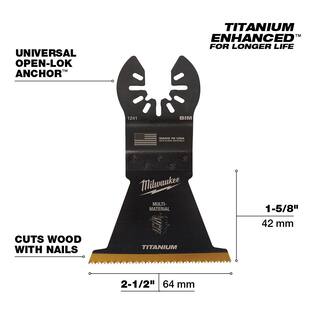 MW Oscillating Multi-Tool Blade Kit with 5-in-1 Drywall Blade (9-Piece) 49-10-9212-49-25-2281