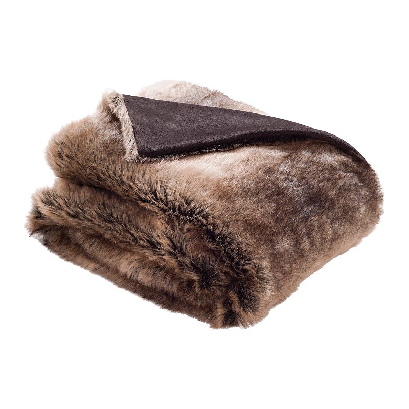 Safavieh Luxe Sheen Faux Fur Throw