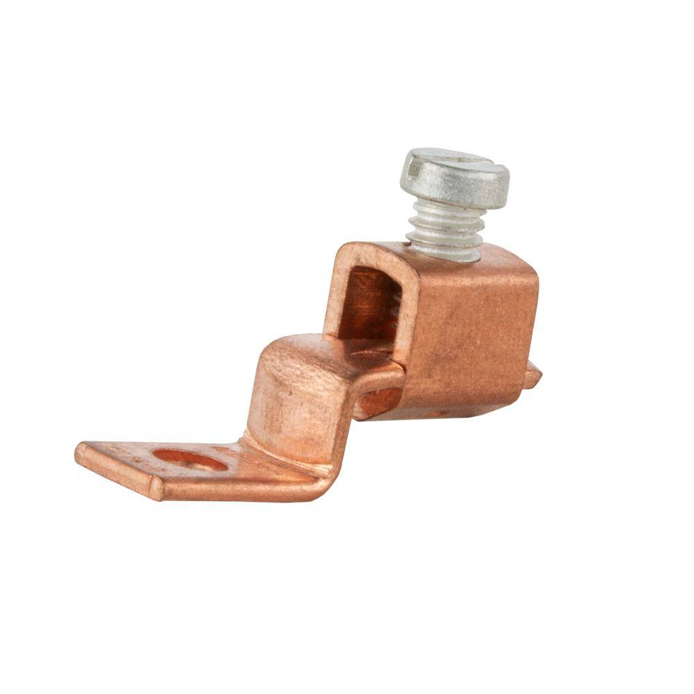 Commercial Electric 14-6 AWG Copper Offset Mechanical Lug (2-Pack) G21001