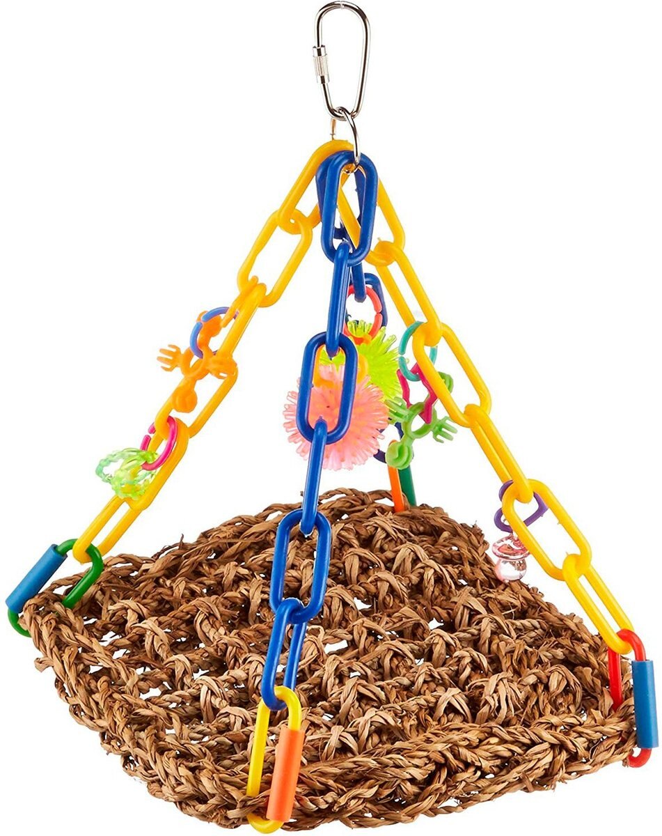 Super Bird Creations Flying Trapeze Bird Toy， Small