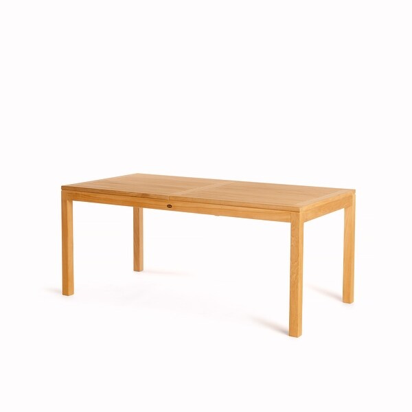 Teak Dining Extension Table Foster Rectangular 71/91 x 36