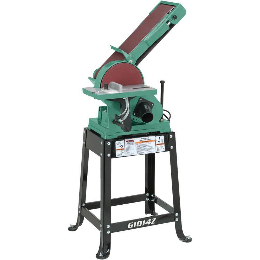 Grizzly Industrial 6 in. x 48 in. Belt 9 in. Disc Z Series Combination Sander G1014Z