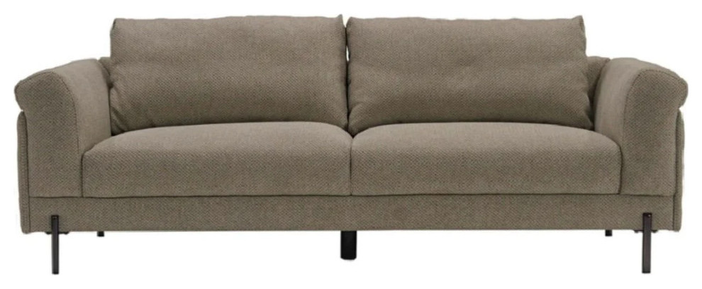 Jayce Modern Beige Fabric Sofa   Modern   Sofas   by Virgil Stanis Design  Houzz