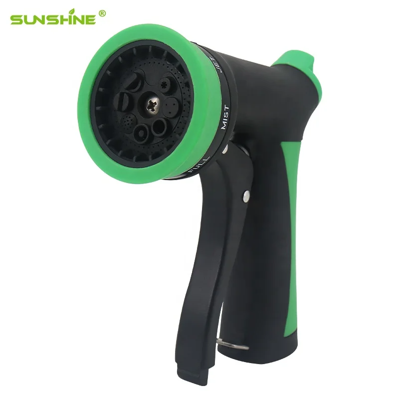 spray gun garden sprayer multi functions spray noozzle ABS water gun 8 functions water gun