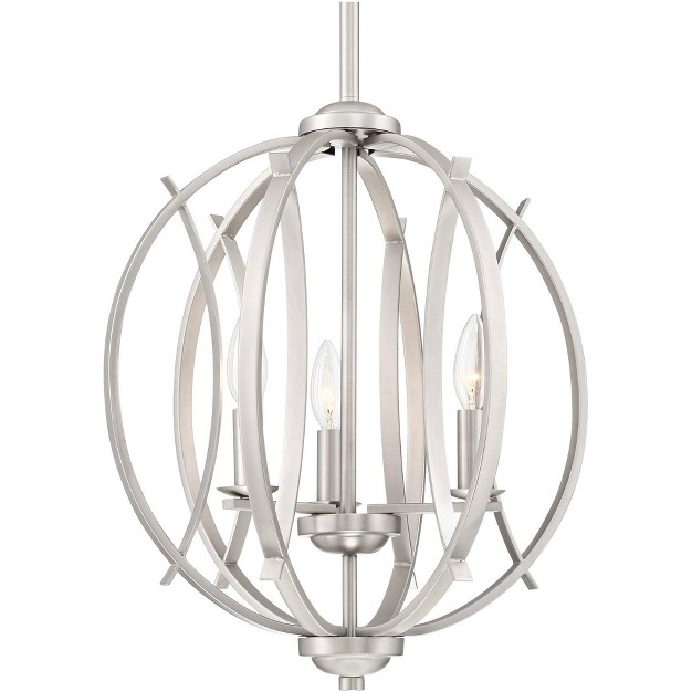 Wide Modern Orb 3 light Fixture For Dining Room House Foyer Kitchen Island Bedroom