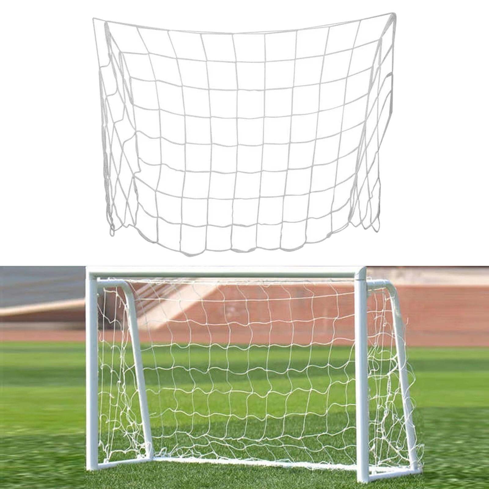 Heavy Duty Replacement Net Accessories White Polyethylene Goal Net for Training Competition Adult Teens 1.2mx0.8m