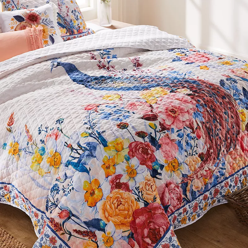 Greenland Home Fashions Huntington Quilt Set with Shams