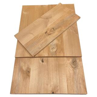 Swaner Hardwood 1 in. x 12 in. x 2 ft. Knotty Alder S4S Board (5-Pack) OL04110824KA