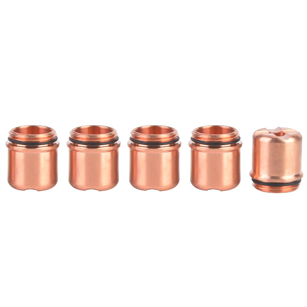 5pcs Plasma Cuter Cutting Shield Cap Consumables Welding Tools 9-8236